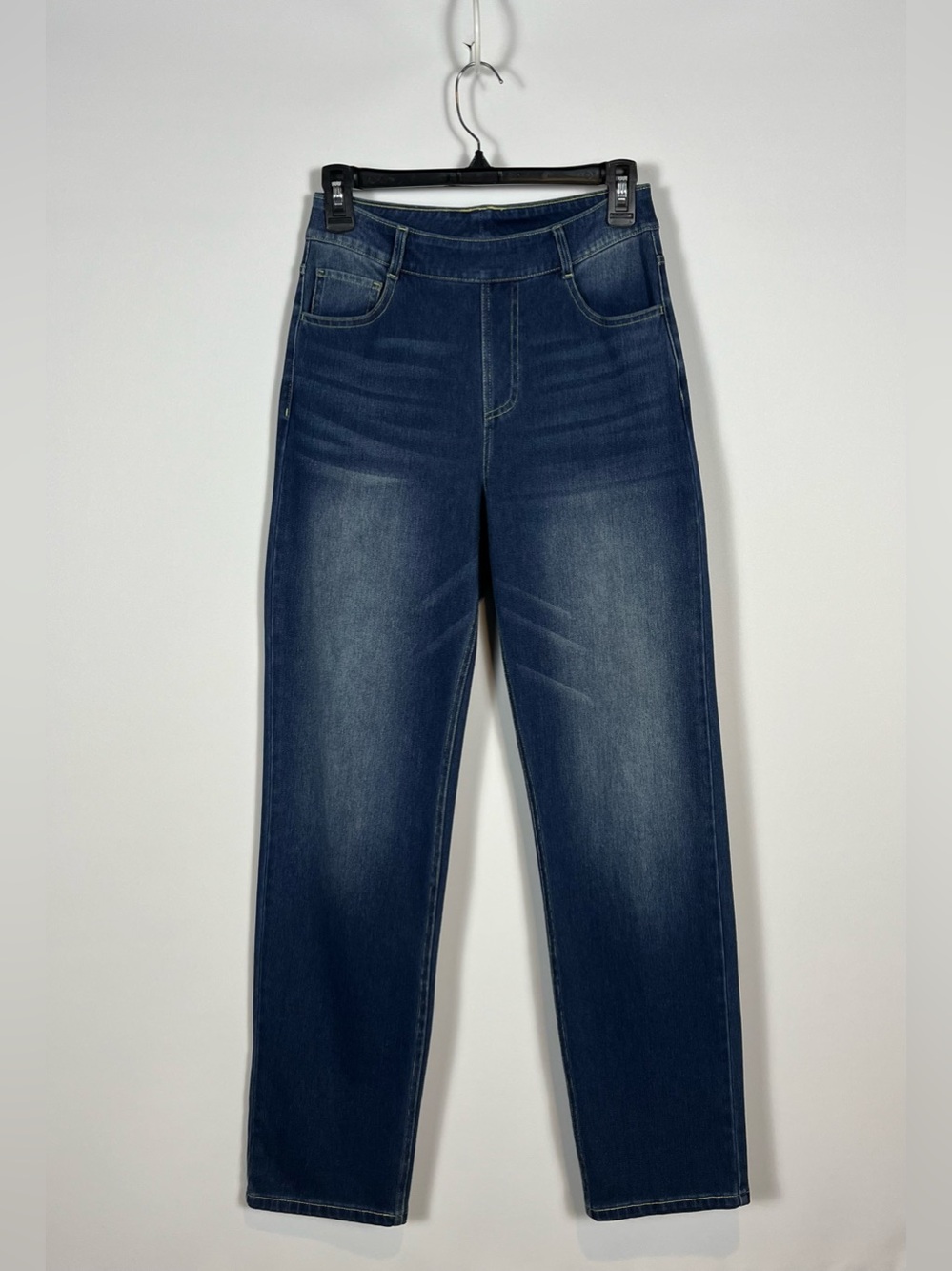 HALARA Flex High Waisted Straight Leg Jeans with Pockets Size Small Inseam 31”